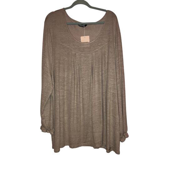 NWT Bloomchic brown comfy knit sweater size 30 women's - Picture 1 of 7